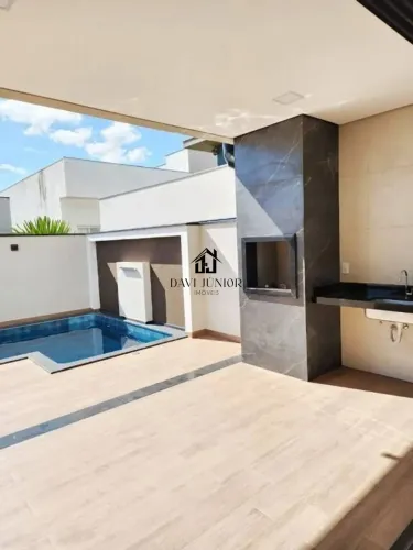 Casa com 4 dormitórios sendo 3 suítes à venda, 230 m² por R$ 1.630.000 - Condomínio Campos