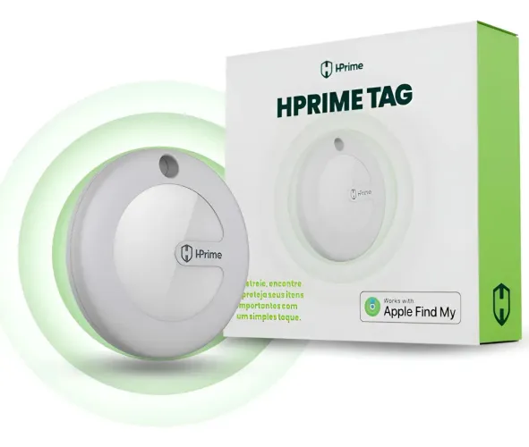 Hprime Rastreador Air Tag Localizador - Original Branco
