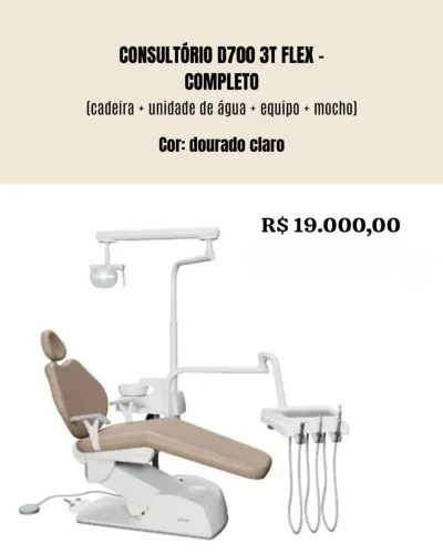 Cadeiras odontológicas