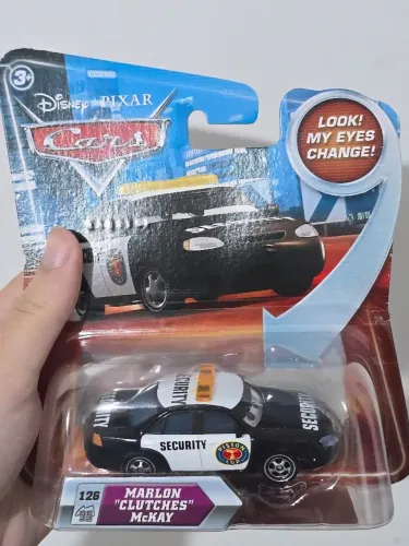 Disney/Pixar Carros Lenticular Marlon "Clutches" McKay 1:55 Scale Importado<br>