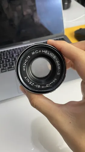 Lente helios 44m-5 58mm f2.0 com adaptador Sony