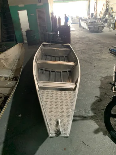 ? CANOA DE ALUMÍNIO 5 METROS ? NOVA / NUNCA USADA