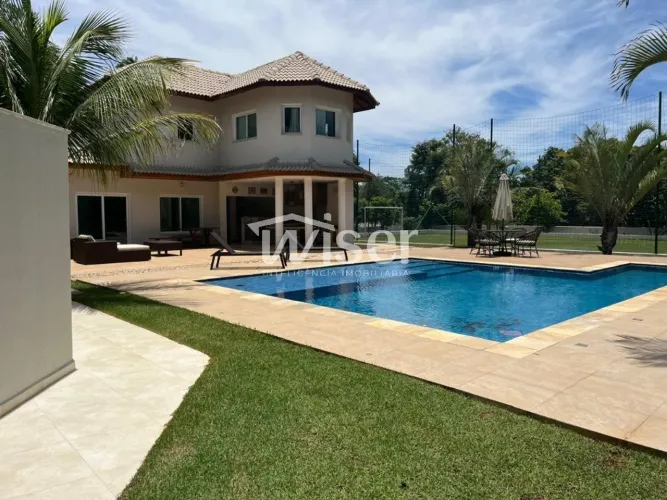 Casa para Locação na Fazenda Vila Real de Itu | 3.500m², Piscina, Campo e 2 Casas Mobiliad