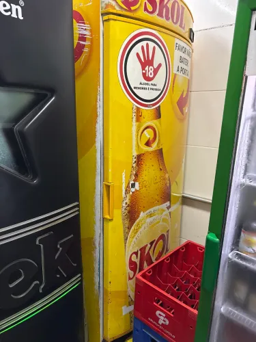 Geladeira Skol