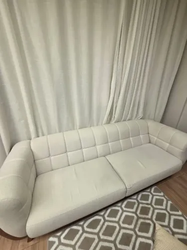 Sofa de linho 2,35 x 0,80m