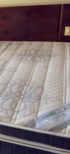 Cama box + cochão king ortobom
