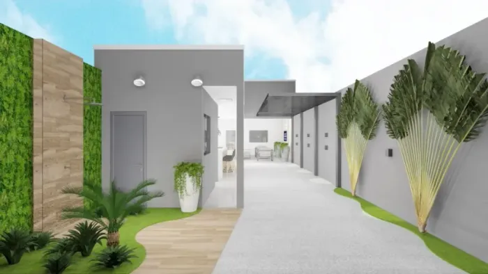 3D de Interiores e Área externa