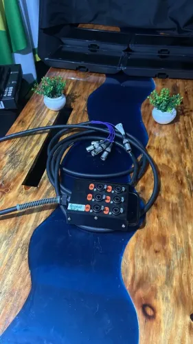 Medusa 6 Canais XLR Combo - 7 Metros
