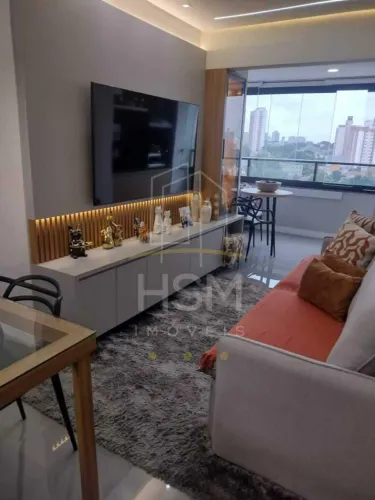 Apartamento mobiliado no Centro de São Bernardo do Campo com conforto, vista privilegiada