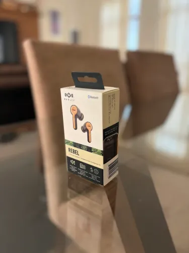 Fone De Ouvido House Of Marley, Rebel, Bluetooth, Preto