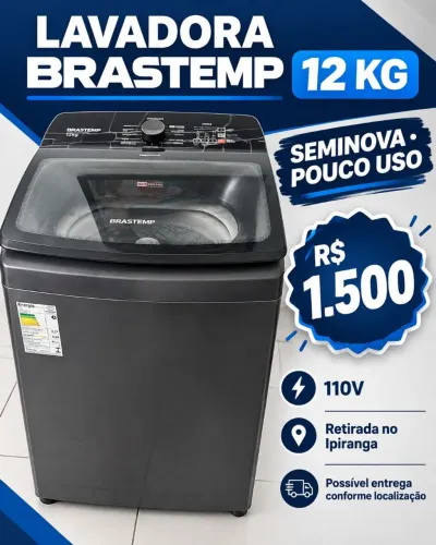 Venda de lavadora de roupa