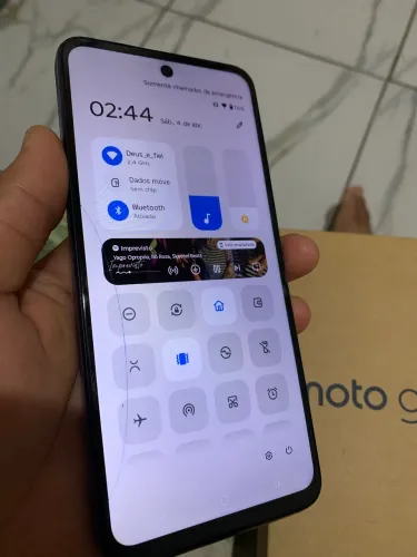 Celular moto G34 128 gigas para vender ou trocar em corda de prata