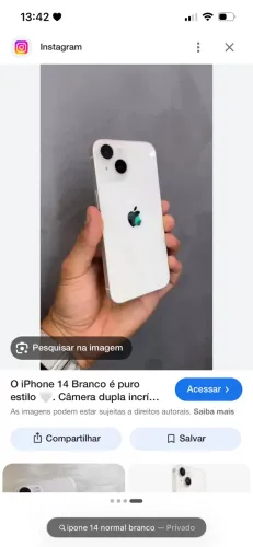 Vende o iPhone 14 normal