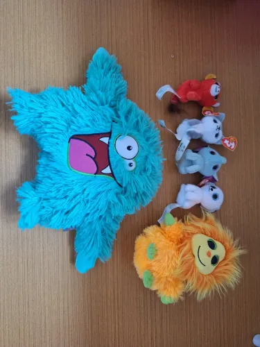 Lote pelúcias de animais Ty Beanie Boos bichinhos zoiudinhos e monstrinho cacau show