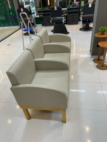 Poltrona de espera comercial 