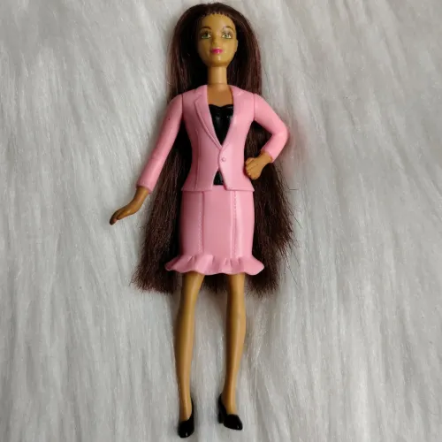 Mini Boneca Barbie Secretaria Mc Donald's