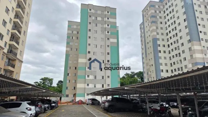 Apartamento com 2 dormitórios para alugar, 55 m² Monte Castelo - São José dos Campos/SP