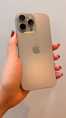 Seminovo - iPhone 16 Pro Max 512GB Natural 89% (CX) - Retirada Loja Shopping Savassi