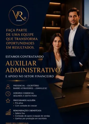 Auxiliar Administrativo e Financeiro