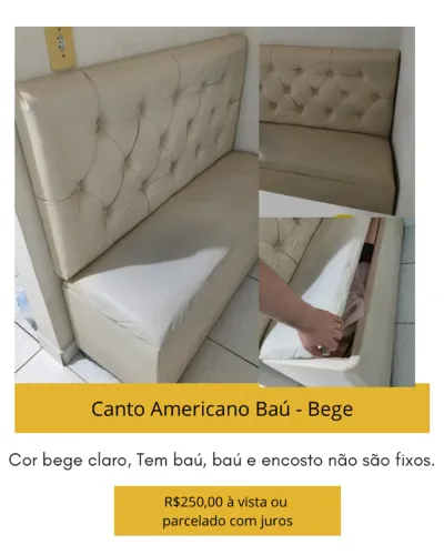 Canto Americano baú 