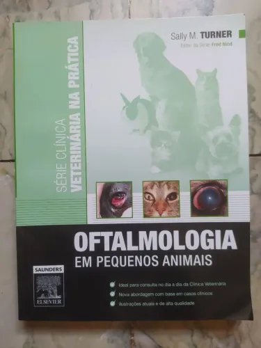 LIVRO OFTALMOLOGIA EM PEQUENOS ANIMAIS PARA MEDICINA VETERINÁRIA
