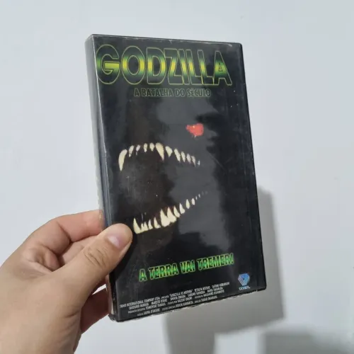 Godzilla A Terra Vai Tremer VHS DUBLADO