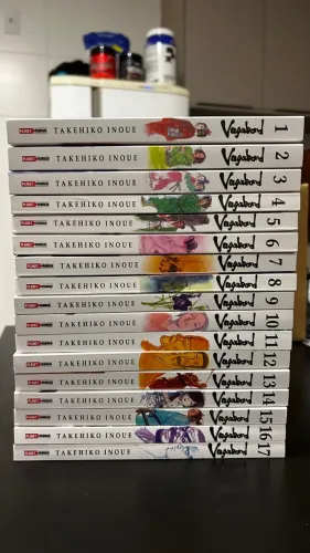 Mangás Vagabond (volumes 1 a 17 - Panini)