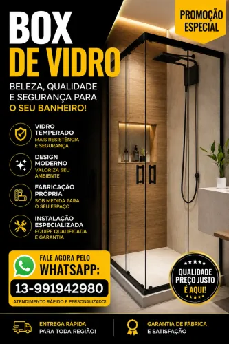 BOX P/ BANHEIRO