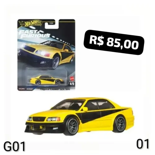 Hotwheels Toyota Chaser Velozes e furiosos