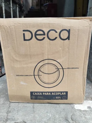 BACIA SAIDA HORIZONTAL+CAIXA ACOPLADA HAVENA DECA  R$400