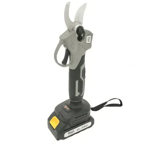 Tesoura de poda co 1 bateria de 21v-2Ah ( Razi )
