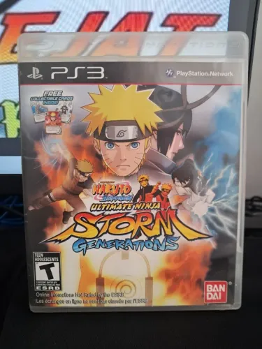 Jogo de PS3 Naruto Ultimate Ninja Storm Generations