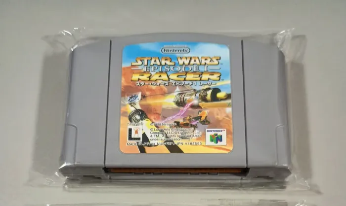 Star Wars Racer Episide I Nintendo 64 original N64 japonês oficial