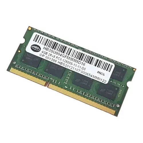 2 Memória 4gb Ddr3 10600s Hb3su004gfm8mml33 para notebook 