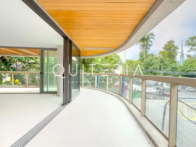 Apartamento venda Lineu de Pula Machado Jardim Botânico 4 suítes varanda 2 vagas infraestr