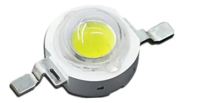 10 Unidades Power Led Chip 1w 3v Branco