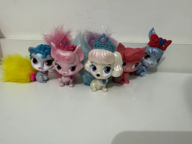 Palace pets - coleção 5 bichinhos
