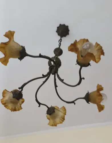 Lustre para 05 lâmpadas