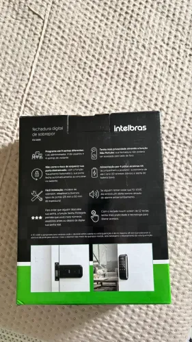 Vendo fechadura eletrônica intelbras
