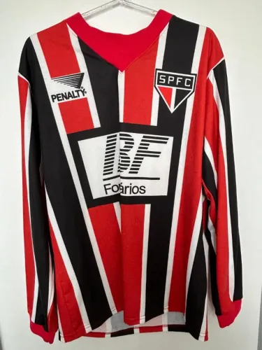 Camisa retrô São Paulo 1992 - Penalty (M) / 2-Cafu - edição especial