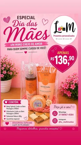 Kit dia das Mães