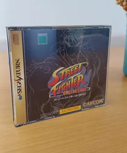 Street Fighter Collection - CIB - ORIGINAL -Sega Saturn do Japão