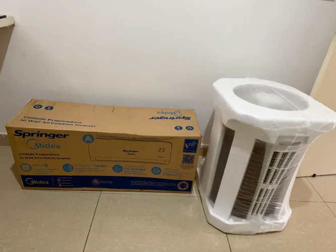 Vendo Ar Condicionado Split Hi Wall Inverter Springer Midea AirVolution Connect 12000 BTUs