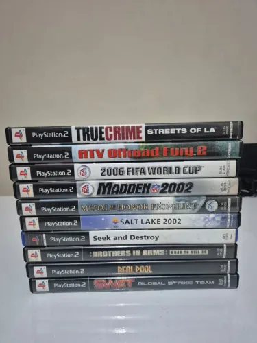 LOTE JOGOS PS2 ORIGINAIS AMERICANOS