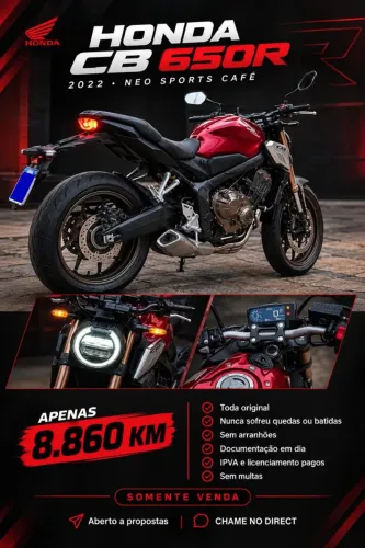 CB 650R 2022
