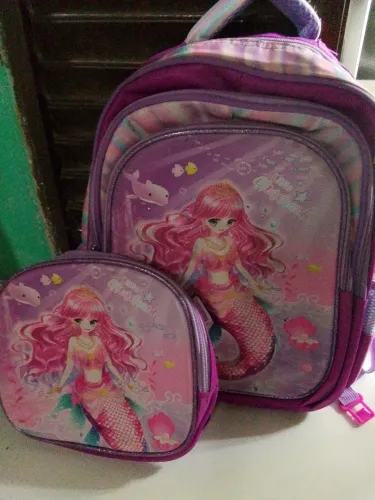 Kit bolsa nova a luz pisca na frente