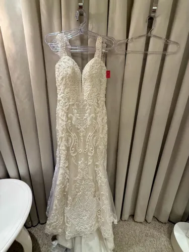 Vestido de Noiva Pronovias + Véu + Acessórios