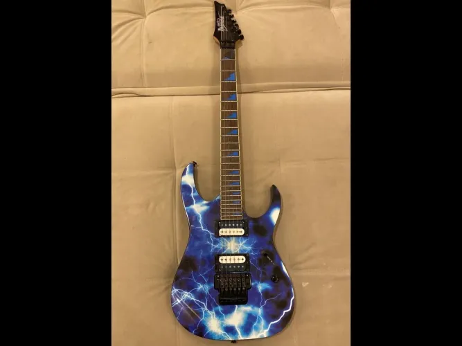 Ibanez GRGR01LTD Lightning Bolt - Edição Limitada + Pedaleira Zoom G1XN