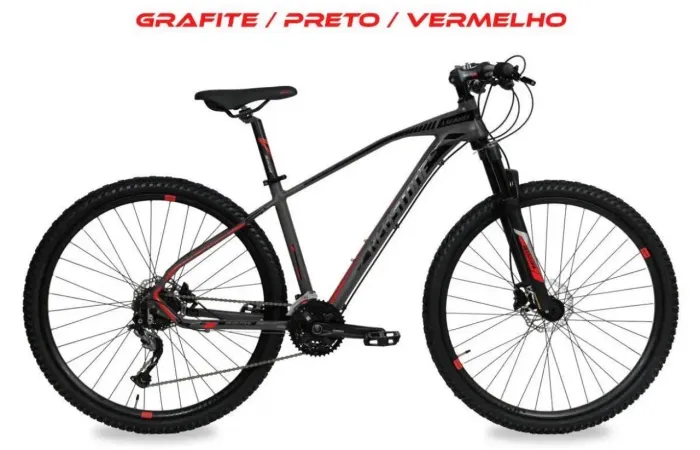 Bicicleta Aro 29 quadro 17,5, Redstone Lizard Shimano 27v
