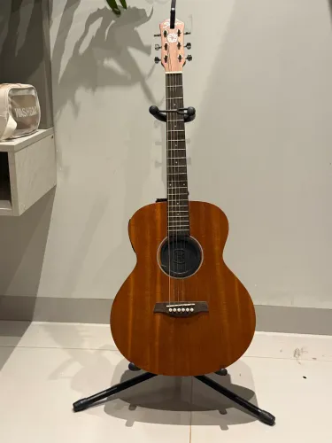 Violão shelter com cordas elixir